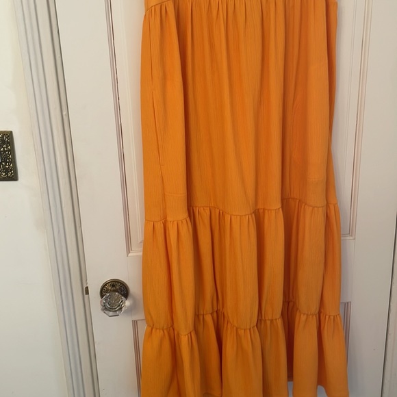 Free People Golden Yellow Maxi Dress - Picture 3 of 4